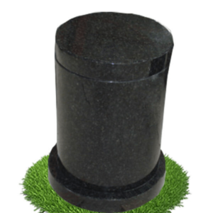 Black Granite Memorial Urn Black Granite Memorial Urn