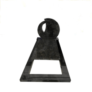 Sapphire Brown and india black Unique tombstone designs